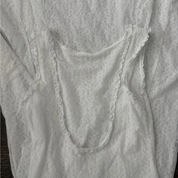 Wilfred white lace midi dress - Picture 4 of 8